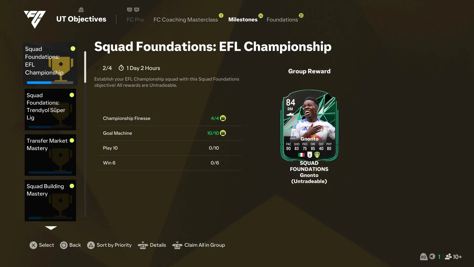 EA FC 26 Squad Foundations