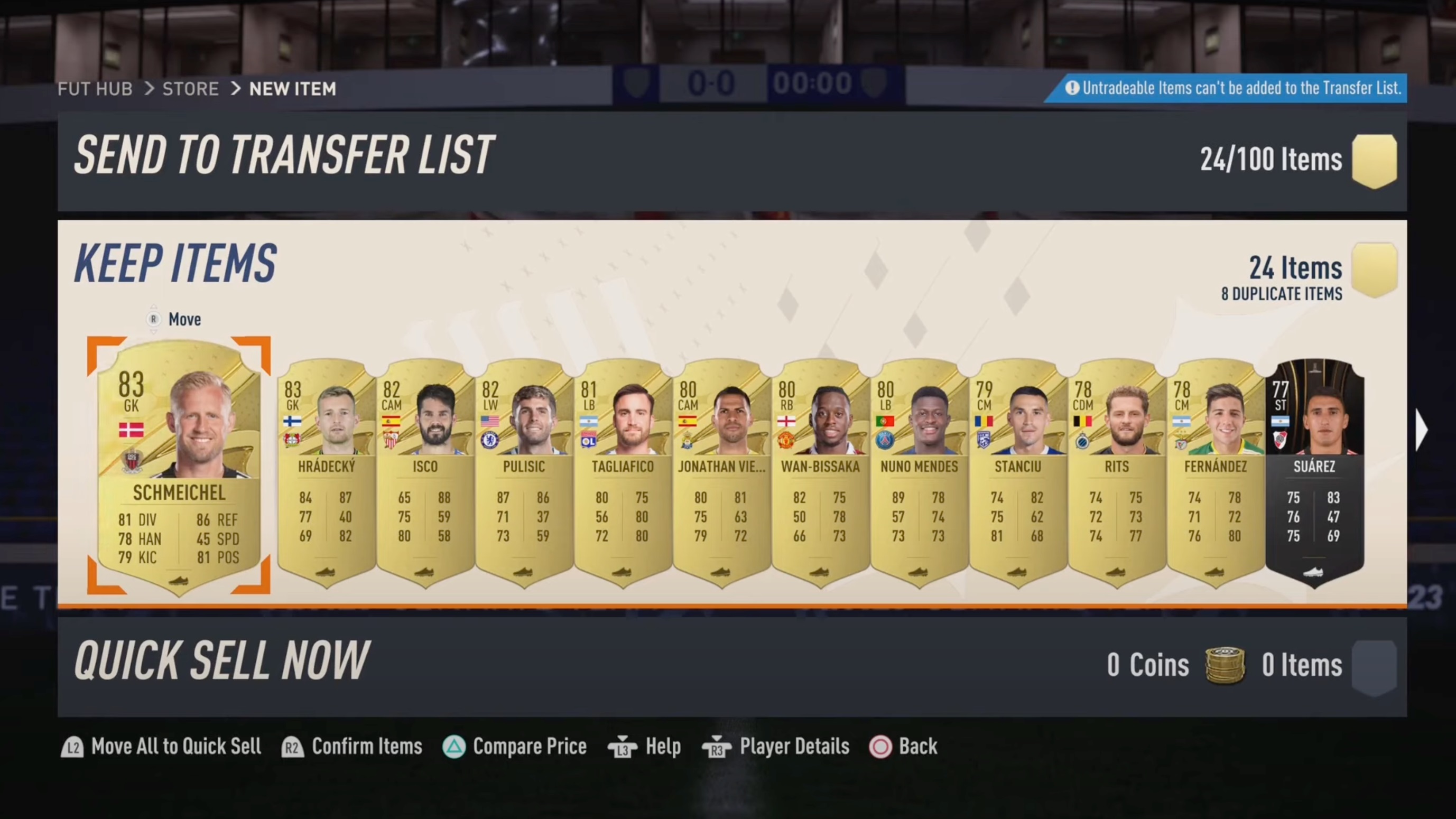 Players in pack photo